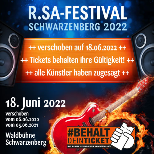 R.SA-Festival gerettet!